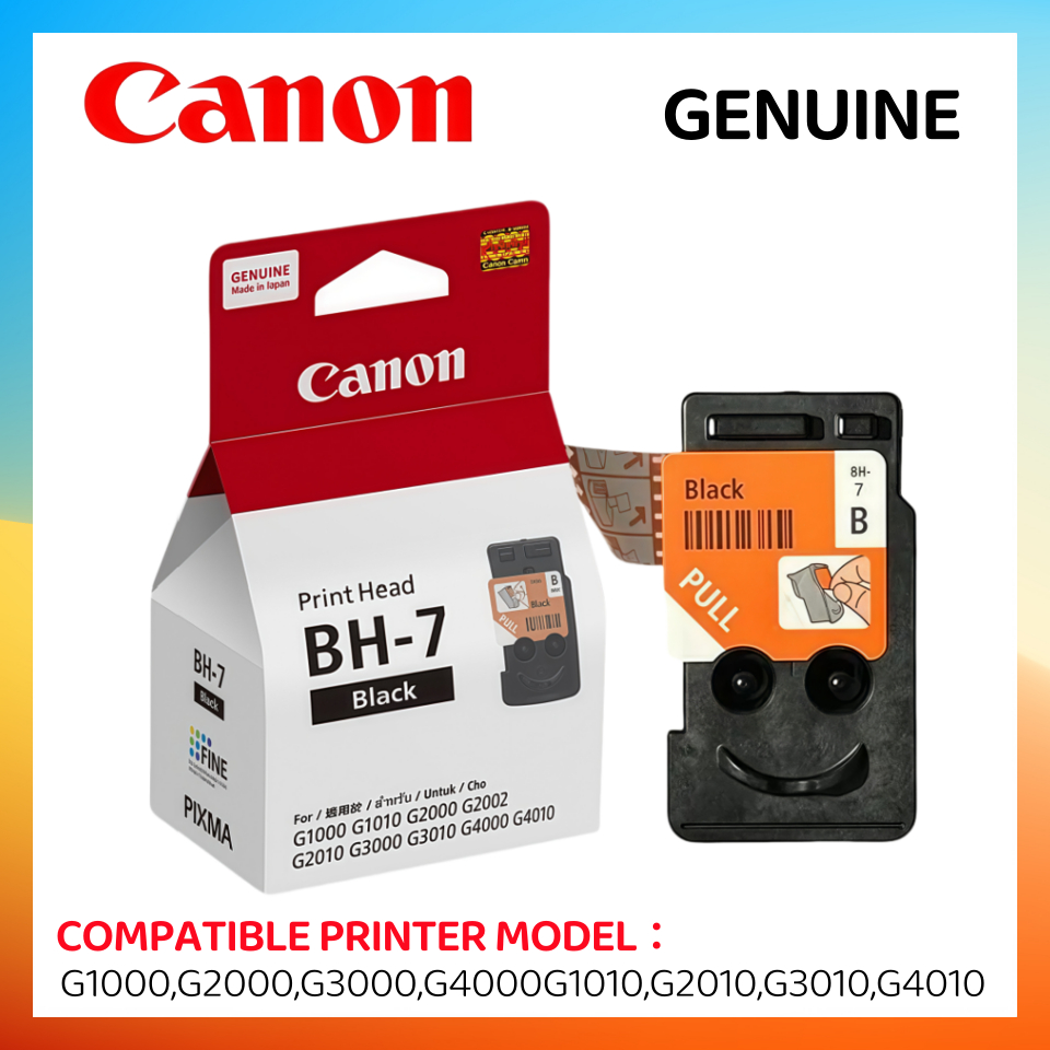 Canon BH7 CH7 Print head QY6-8003 BH-7 Black or QY6-8019 CH-7 G1000 ...