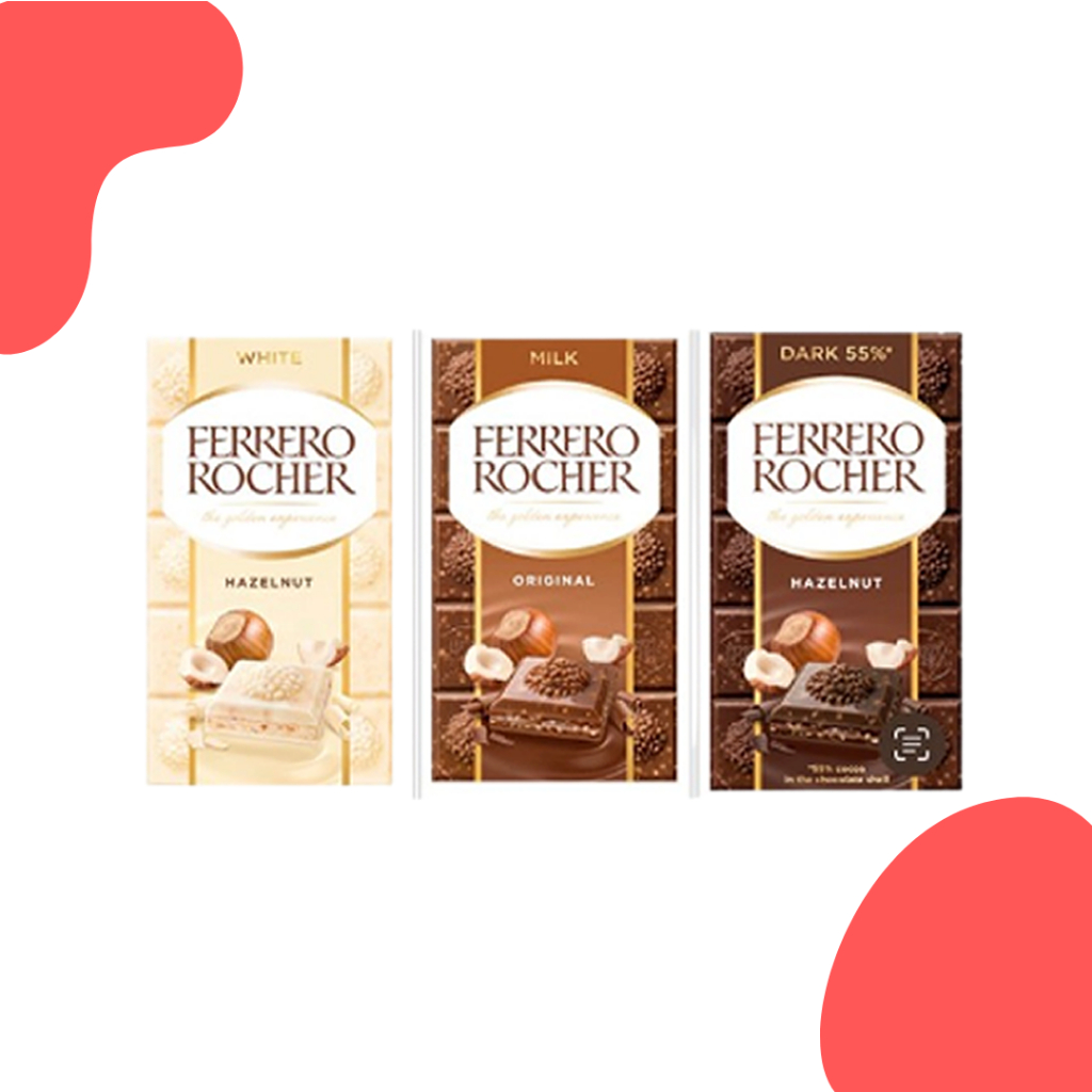 FERRERO ROCHER BAR WHITE CHOCOLATE 270G | Shopee Philippines