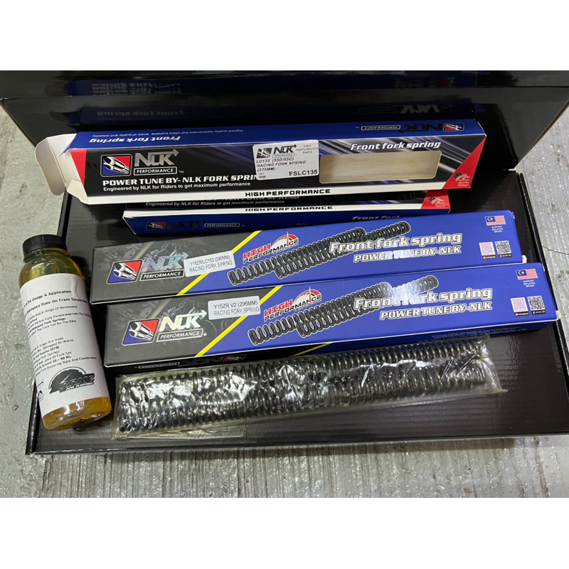 NLK RACING FORK SPRING RSX150/RS150/LC135/Y15ZR V1/V2 | Shopee Philippines