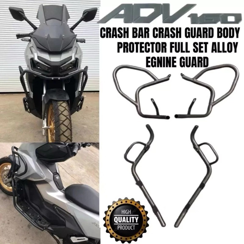 Frame Guard Honda ADV160 ADV 160 Slider Protector 100% PNP Heavy Duty ...