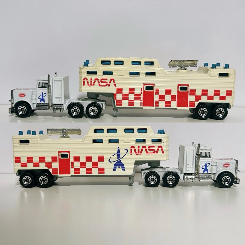 Matchbox Majorette Realtoy NASA Polizei Semi Truck Trailer Hauler Big ...