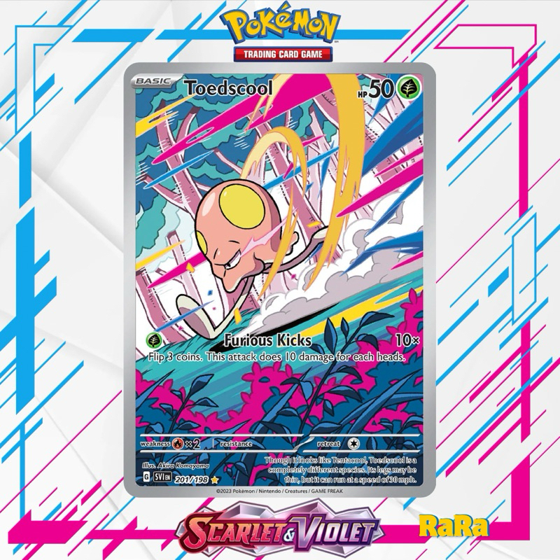 Toedscool - 201/198 - SV01: Scarlet & Violet Base Set (SV1) | Shopee ...