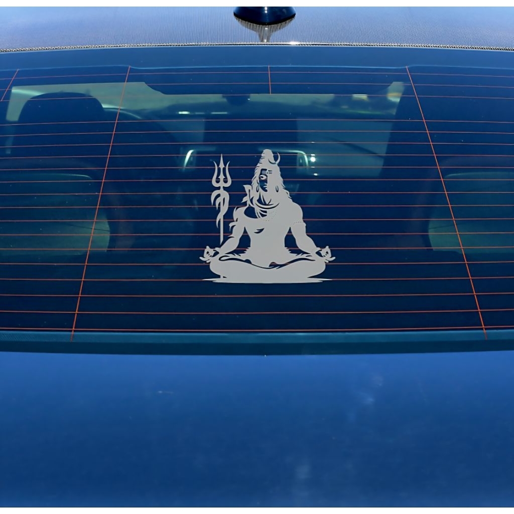 LORD SHIVA-2 Design Premium Quality Vinyl Sticker | Shopee Philippines