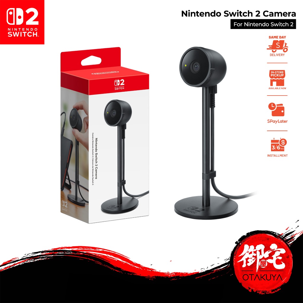 Nintendo Switch 2 Official USB-C Camera (1 Year Warranty) | Shopee ...