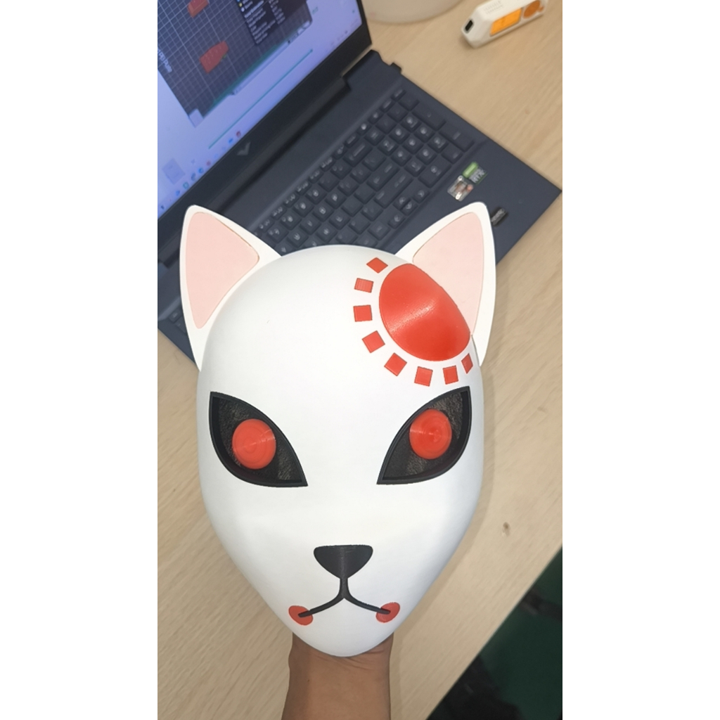 [3D PRINTED] Demon Slayer Anime Sabito Face Mask – 3D Printed Cosplay ...