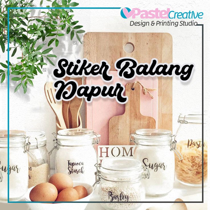 Waterproof kitchen jar stickers | Shopee Philippines