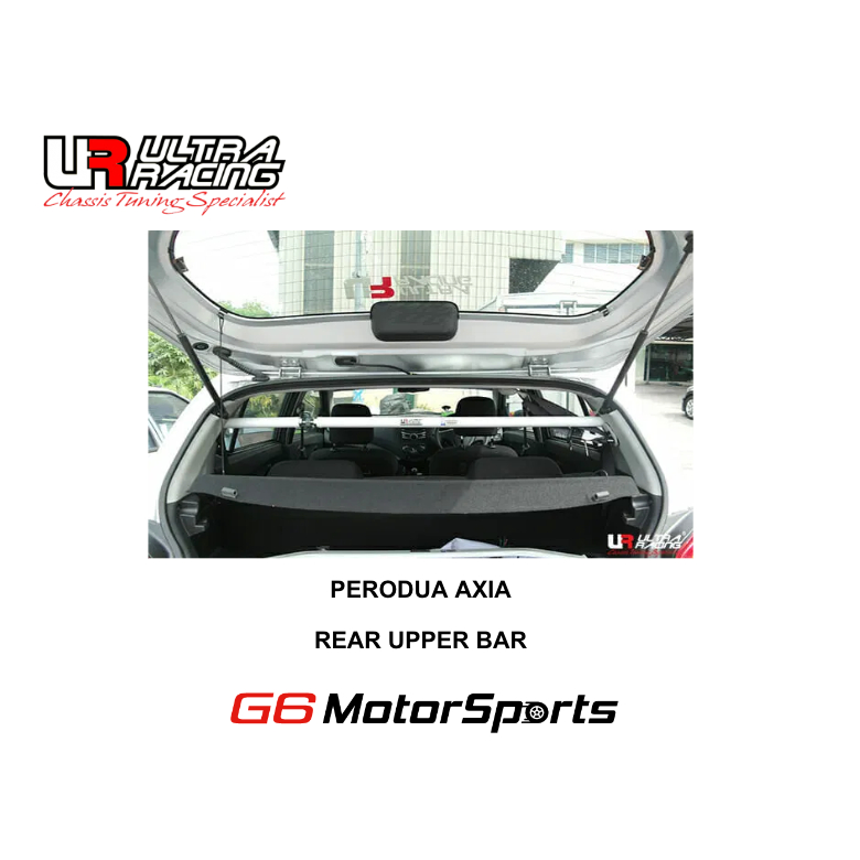 Ultra Racing Safety Bar - Perodua Axia Rear Upper Bar | Shopee Philippines