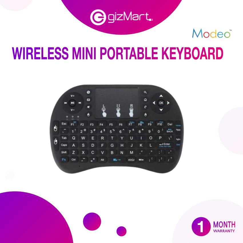 MODEO 2.4G Mini Wireless Portable Keyboard with Touchpad compatible ...