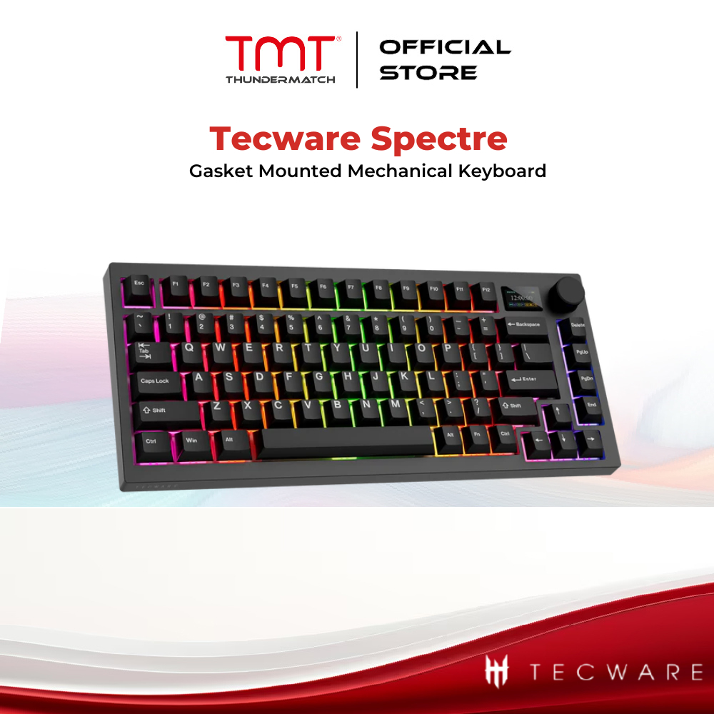 Tecware Spectre Gasket Mounted Mechanical Keyboard | Shopee Philippines