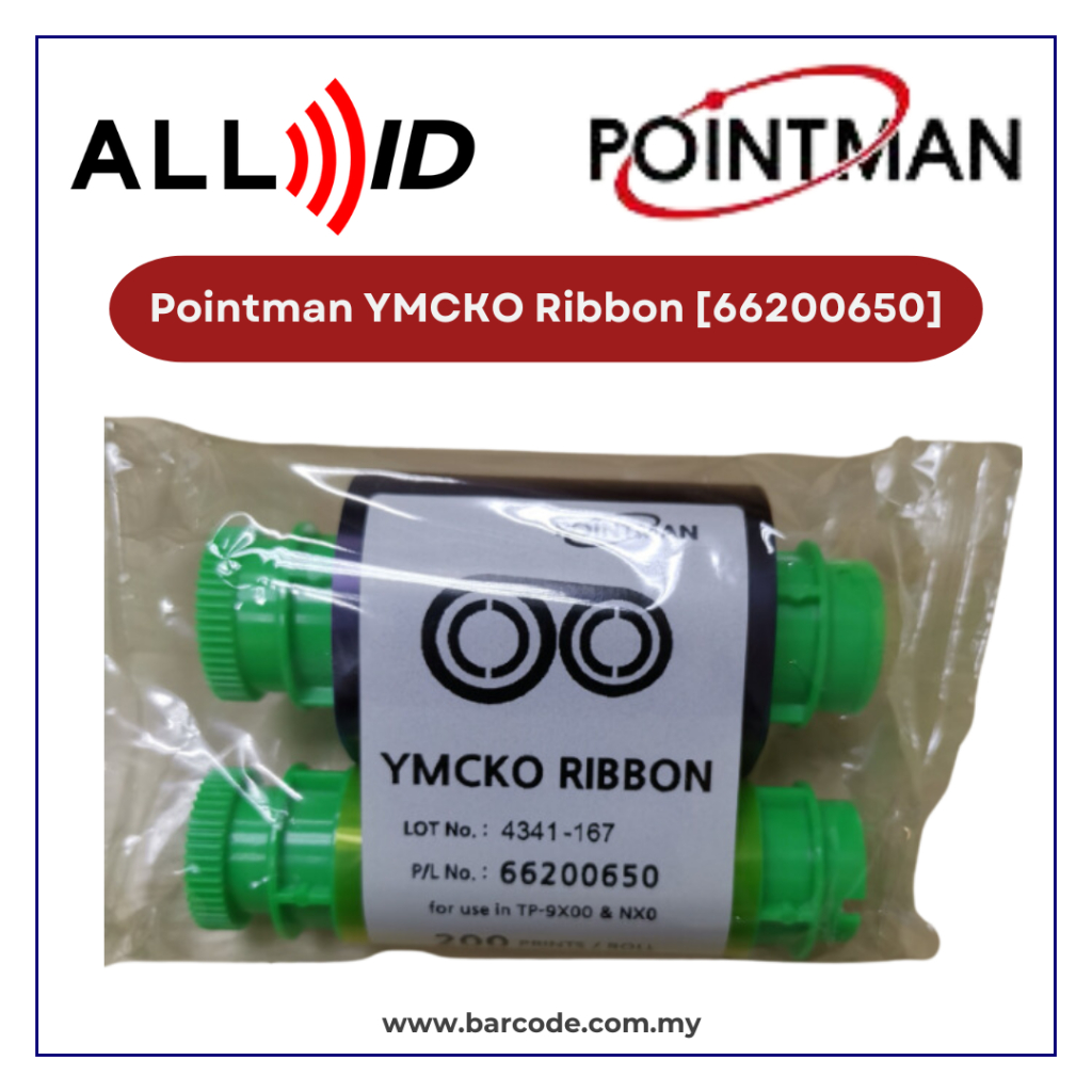 Pointman YMCKO Ribbon [66200650] | Shopee Philippines