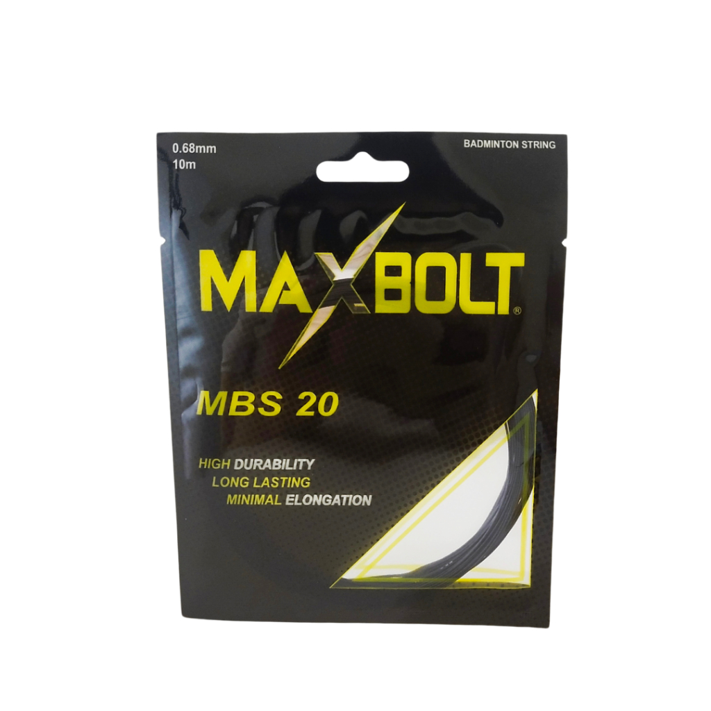 0.68MM Badminton String Super Combo Maxbolt MBS20 + Apacs Elite III ...