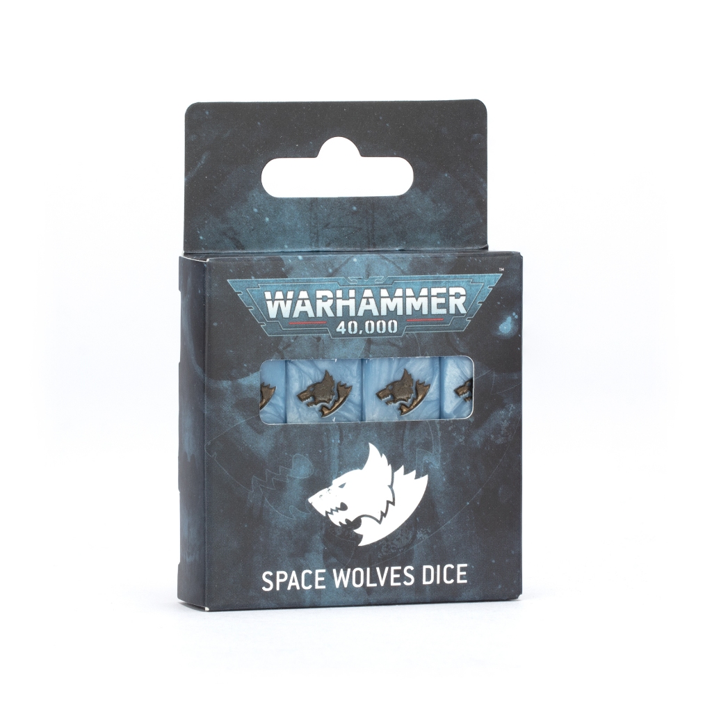 Warhammer 40K Space Wolves Dice Set | Shopee Philippines