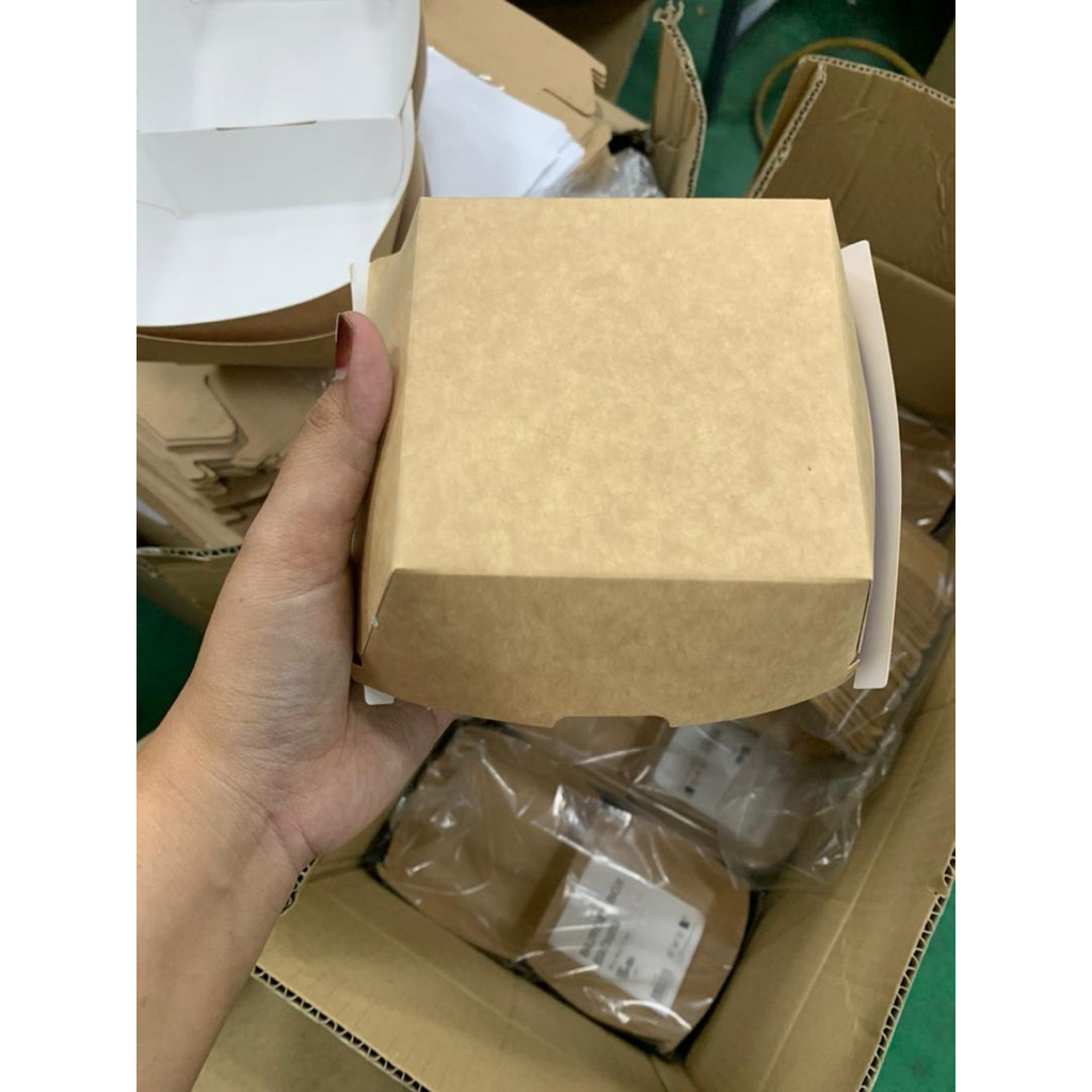Burger Box & Biodegradable & Compostable Tapau Burger Box Cake Box ...
