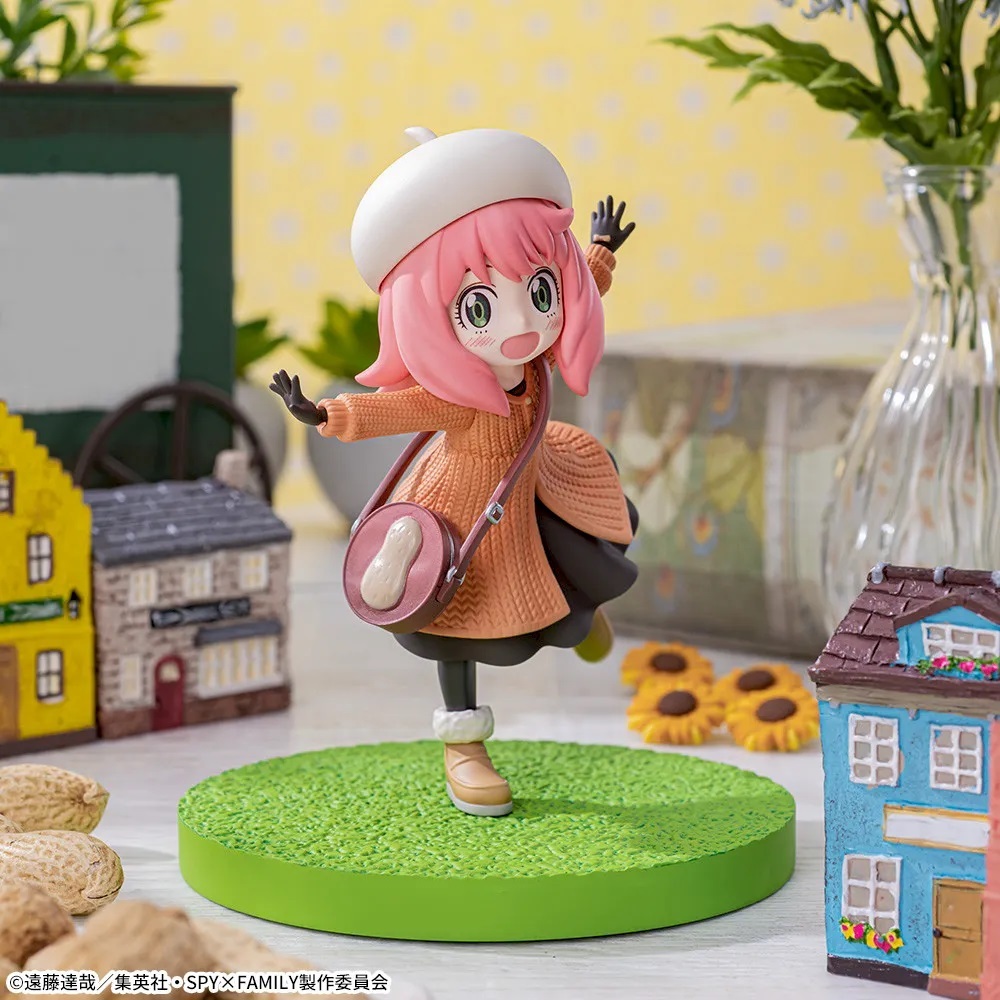 SEGA Spy X Family - Statues PM Anya Forger, Figurine Collection Multicolore Standard, Boîte à Sandwich 3D Forte
