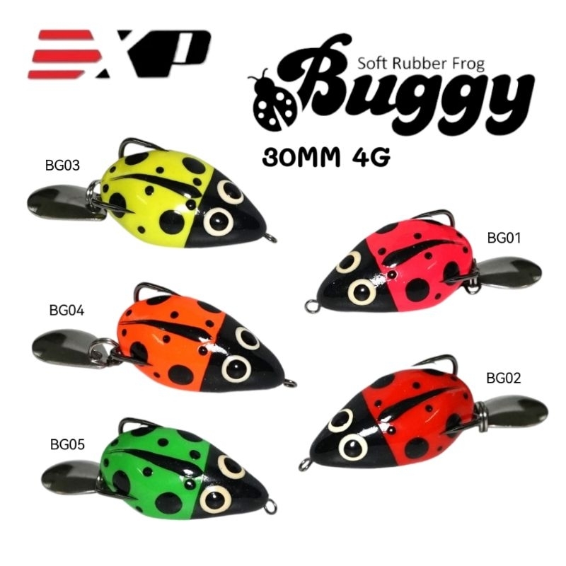 EXP BUGGY SOFT RUBBER FROG 30MM/4G | Shopee Philippines
