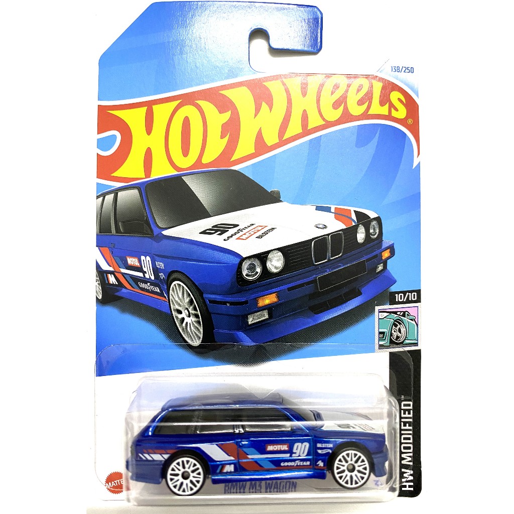 Hot Wheels 2024 138/250 HW Modified 10/10 BMW M3 Wagon Blue MOSC ...