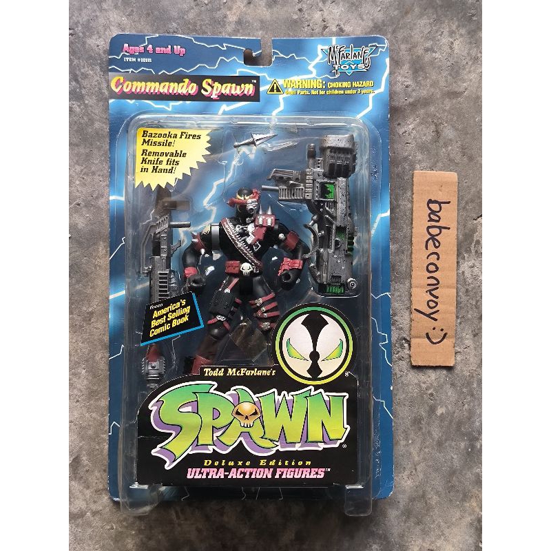McFarlane Vintage Commando Spawn MISB | Shopee Philippines