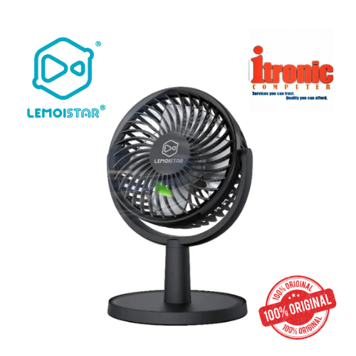 LEMOISTAR LIMO-FT2 Small Personal USB Powered Fan with 4 Speeds ...