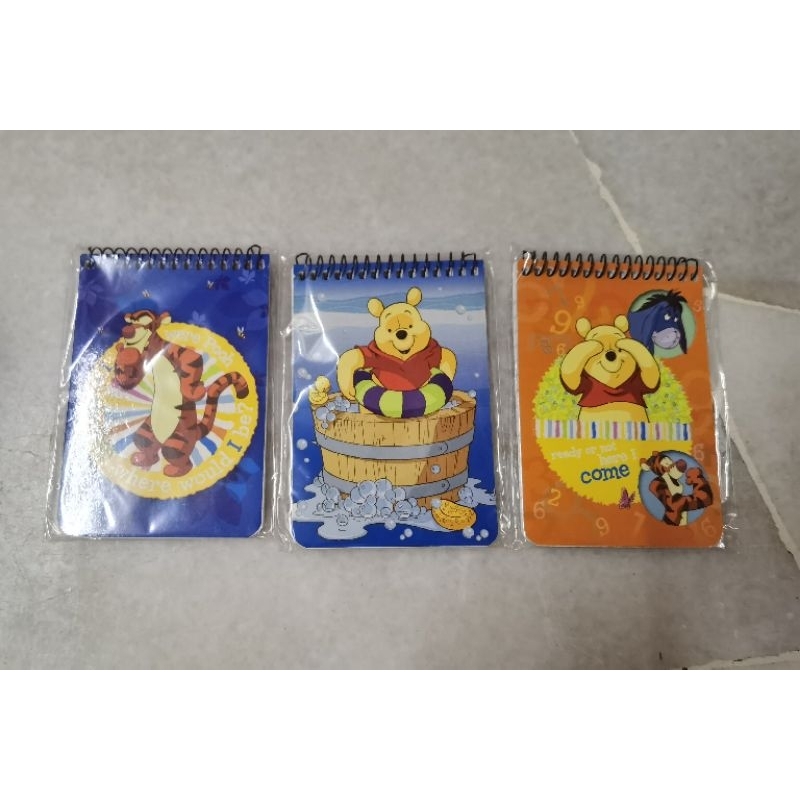 Winnie The Pooh Spiral Notebook A7 (Random Pick) | Shopee Philippines