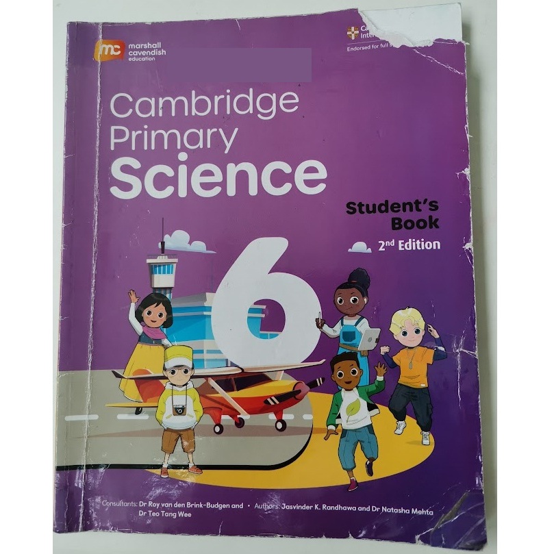 USED CAMBRIDGE PRIMARY SCIENCE STUDENT'S BOOK 6 SECOND EDITION ...