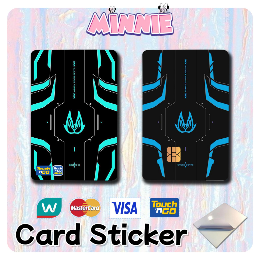 [ Kamen Rider Mecha Version ] Touch n Go Card Sticker TNG Card/Watsons ...