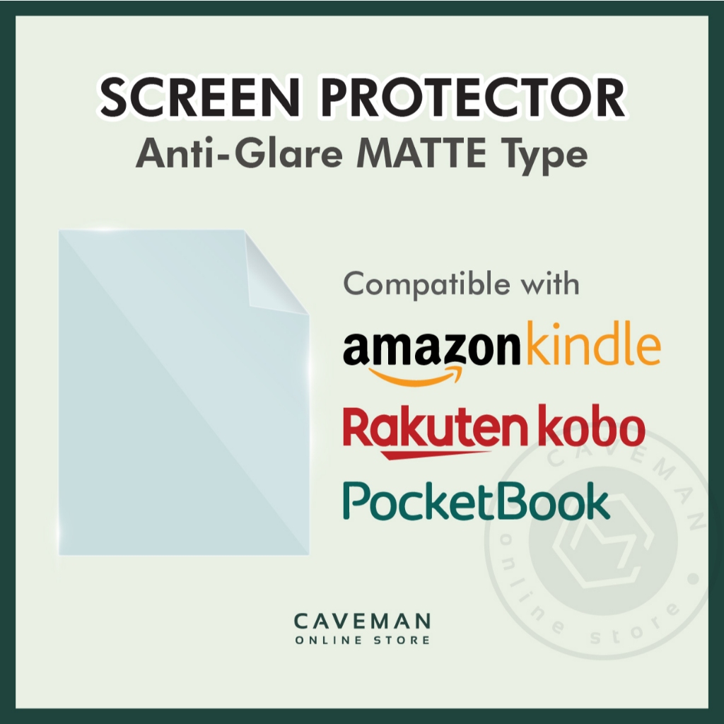 [Matte] Screen Protector - Kindle Paperwhite Scribe Kobo Clara Libra ...