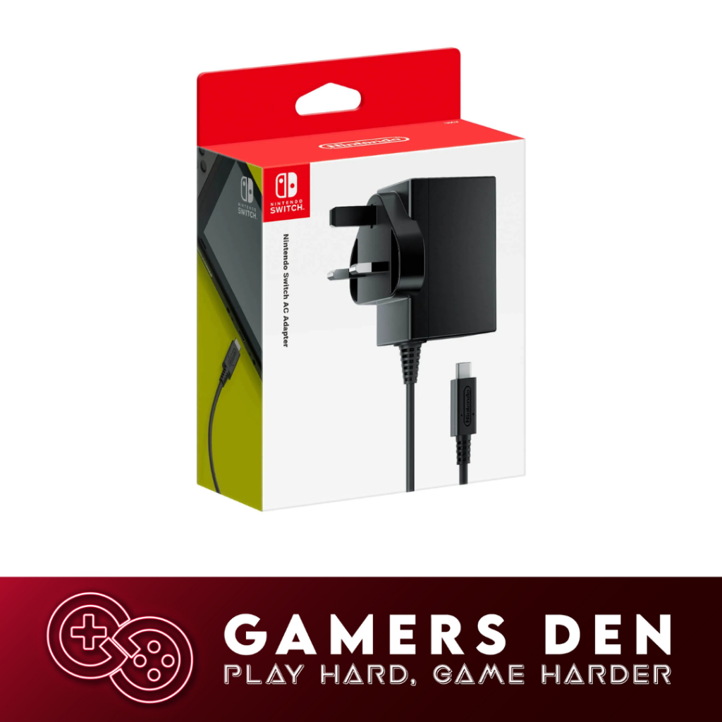 Nintendo Switch Charger / Power Adapter 3 Pin Plug (New) | Shopee ...