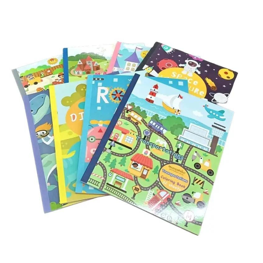 Masterprint Children Colouring Book 255mm X 215mm | Shopee Philippines