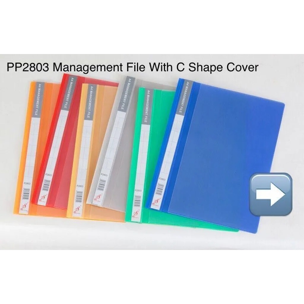 A4 Management File with Cover Page Pocket (1 Pcs) | Shopee Philippines