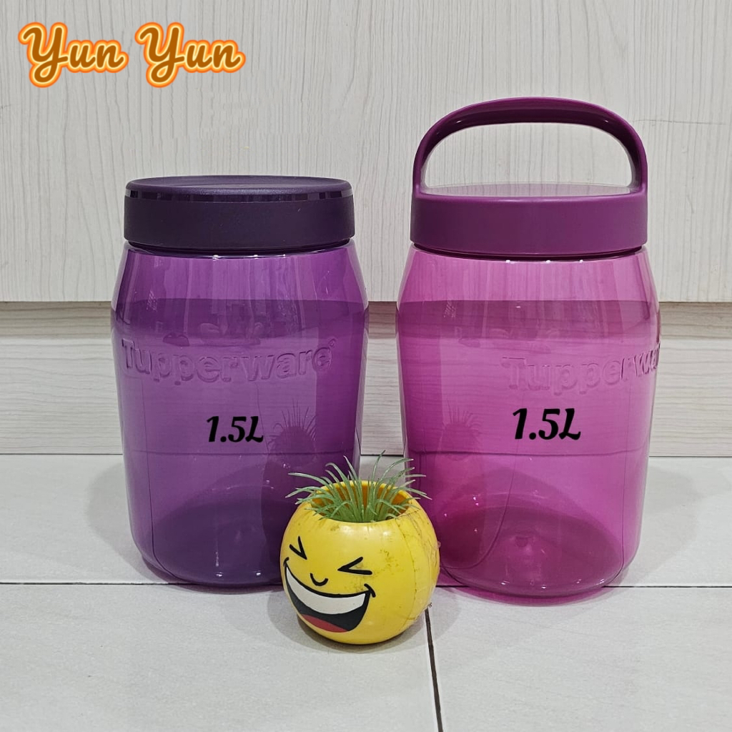 Tupperware Universal Jar Set (1 PC / 2 PCS) - Purple | Shopee Philippines