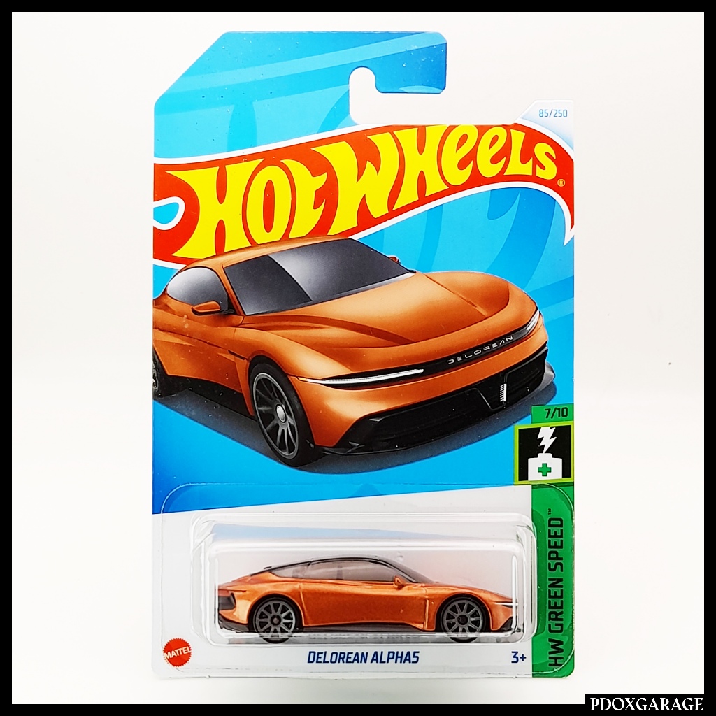 Hot Wheels Delorean Alphas Hw Green Speed | Cuotas sin interés