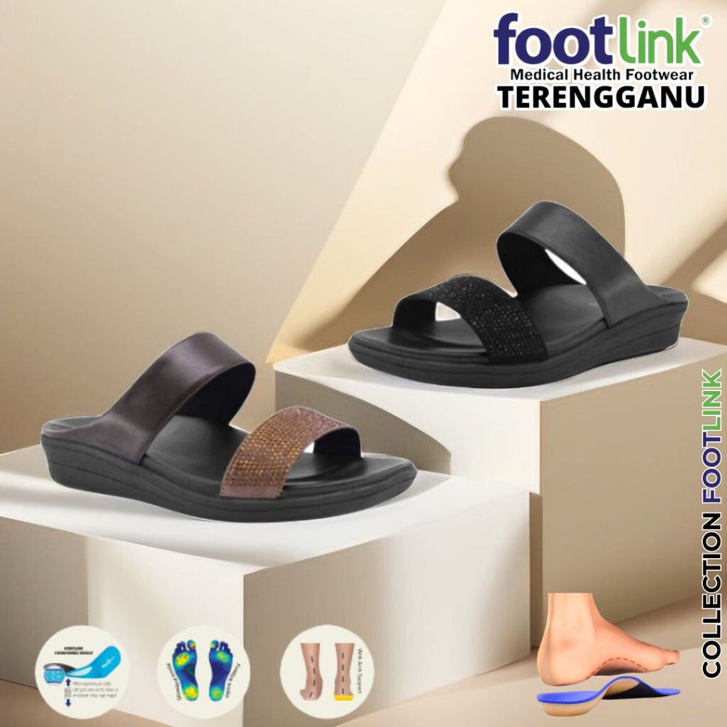Footlink BO 6071 & BO 4071 Health Shoe, Women Sandal | Shopee Philippines