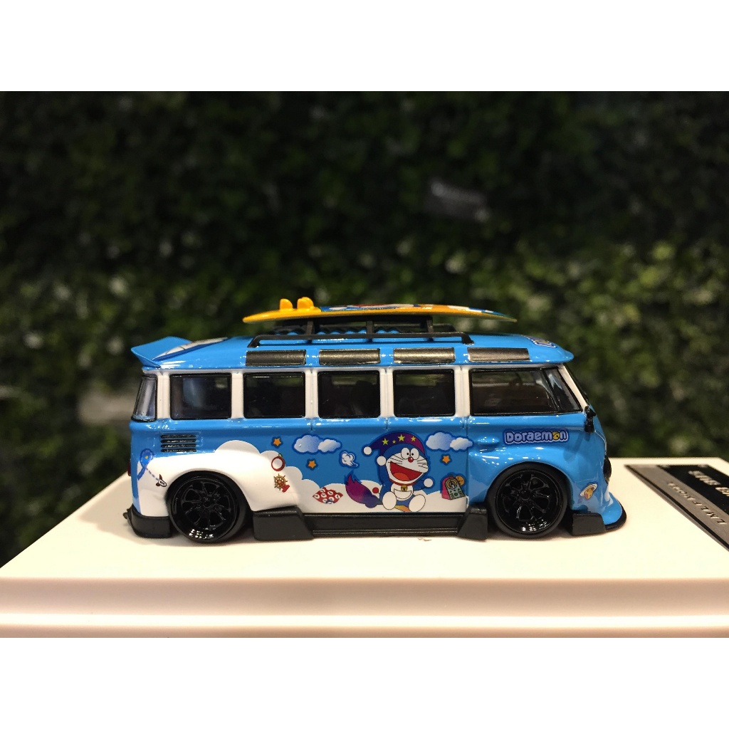 LMLF 1/64 VW T1 Van Kombi DOREAMON BLUE LIVERY | Shopee Philippines
