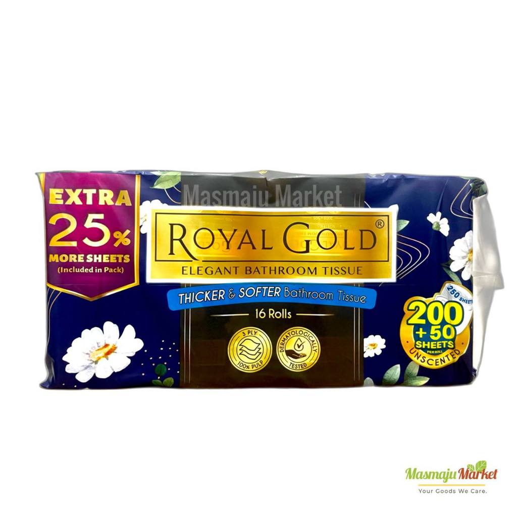 ( EXTRA 25% ) Royal Gold Elegant Auto Wrapper Toilet Roll / Bathroom ...