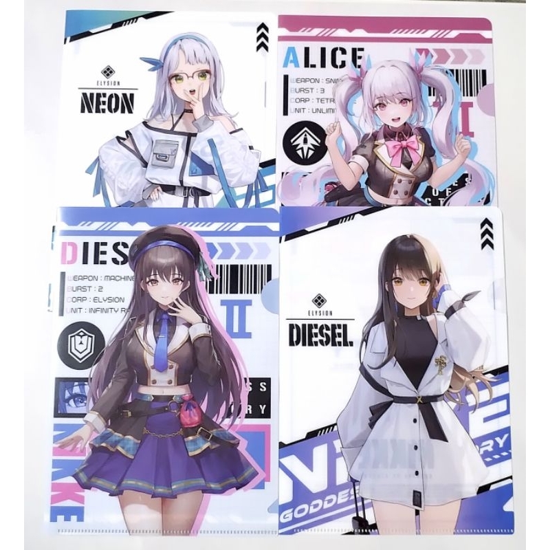 goddess-of-victory-nikke-x-family-mart-a5-file-transparent-mini