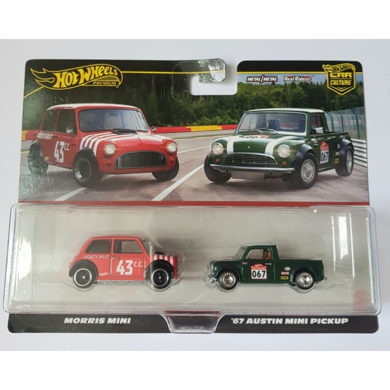 Hotwheels 1/64 🇨🇵 2pack Morris Mini + 67 Austin Mini Pickup de 2025 - Jeux & Jouets