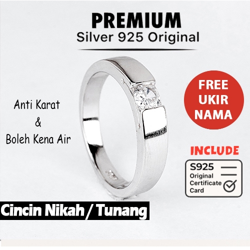 THE MATCHES STORE Silver 925 - Men Ring V9 cincin lelaki silver 925 ...