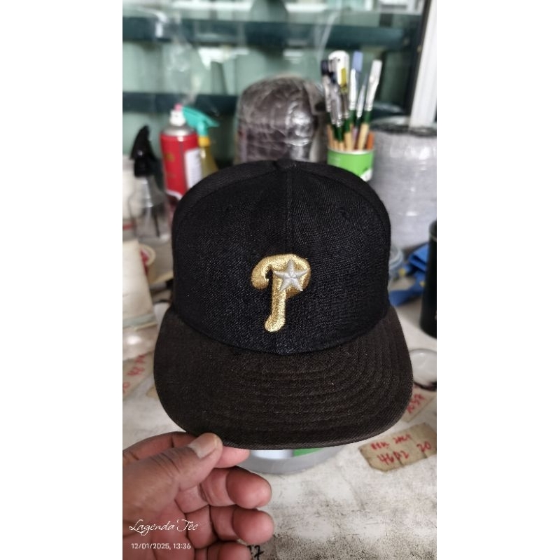 Topi Bundle Used Cap New Era Philies Full Cap | Shopee Philippines