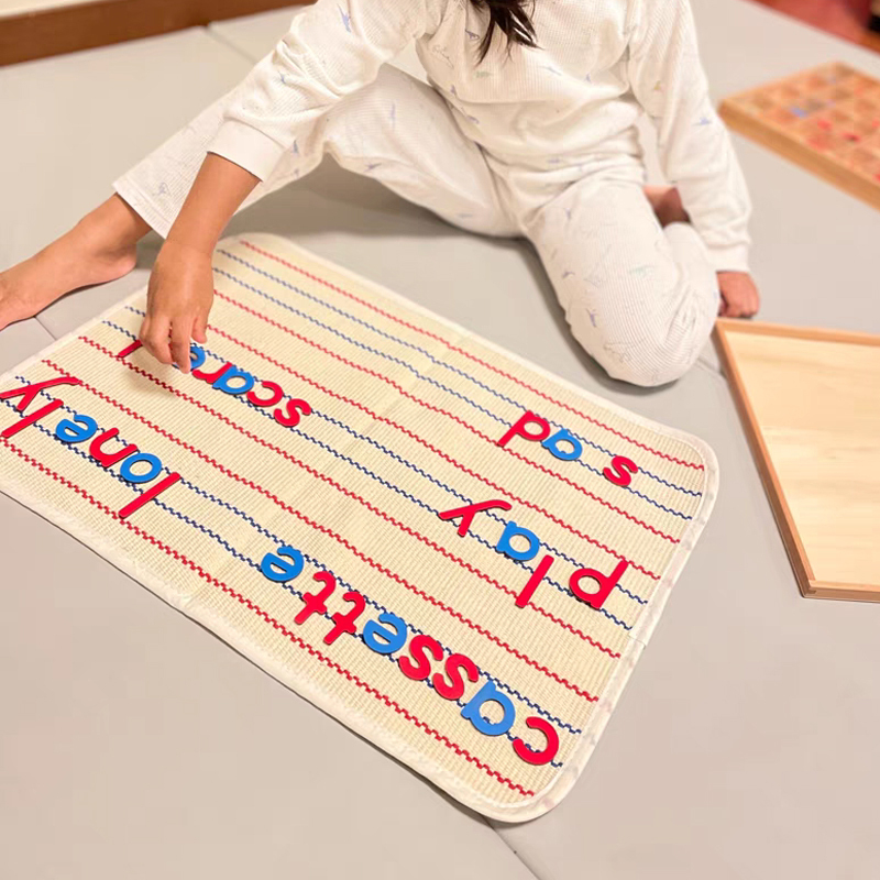 Montessori Wooden 155 pcs Movable Alphabet with Box (phonics/alphabet ...