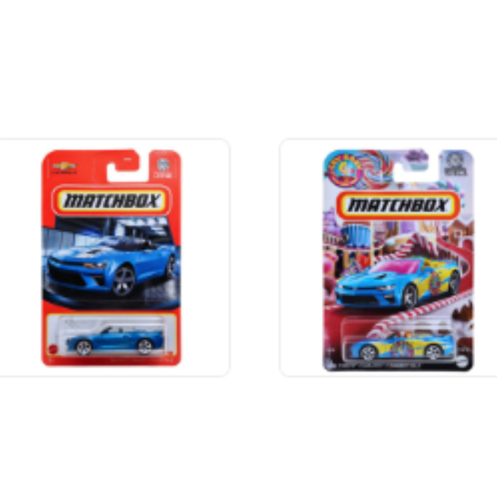 Matchbox 16 Chevy Camaro Convertible Series For Collections And ...