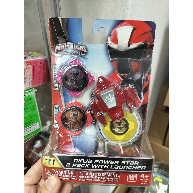 Power Rangers Ninja Power Star 2 pack with Launcher | Shopee Philippines