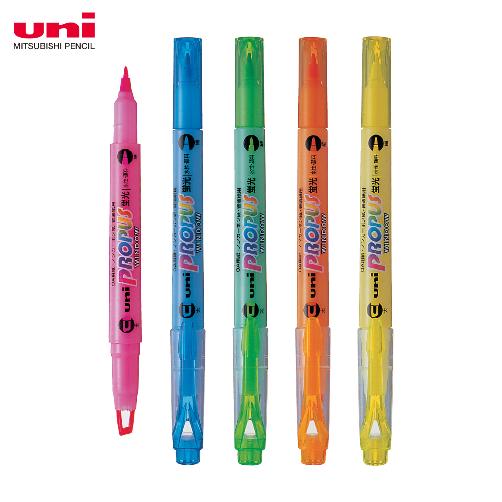 Uni Propus Window Highlighter (1 piece) 4/0.6mm PUS-102T | Shopee ...