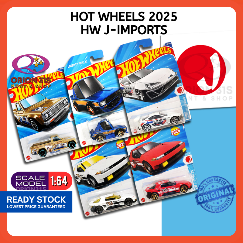 Hot Wheels 2025 HW J-Imports Nissan Skyline 2000GT-R LBWK/ Mazda Repu ...