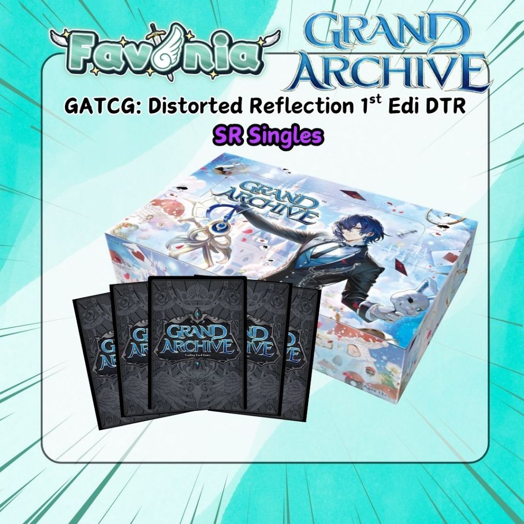 Grand Archive TCG Distorted Reflection SR Card Singles DTR SR GATCG ...
