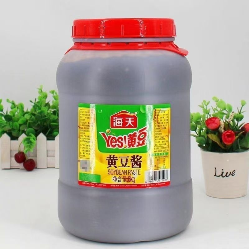 Haitian yes Soy Sauce 6kg Whole Box Big Barrel Catering Commercial