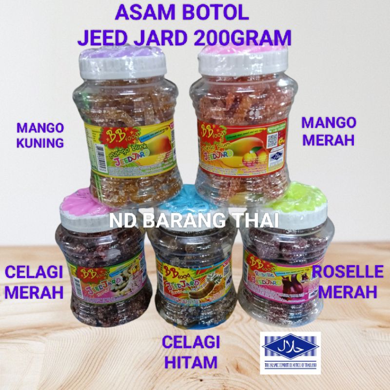 ASAM BOTOL JEEDJARD HALAL | Shopee Philippines