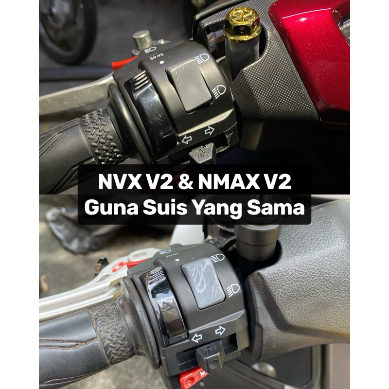 Switch Suis On Off Lampu Yamaha NVX V2 NMAX V2 | Shopee Philippines