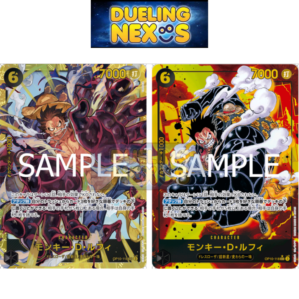 One Piece Card Game TCG - OP10-118 SEC ALTERNARTE ART SCR CHARACTER ...