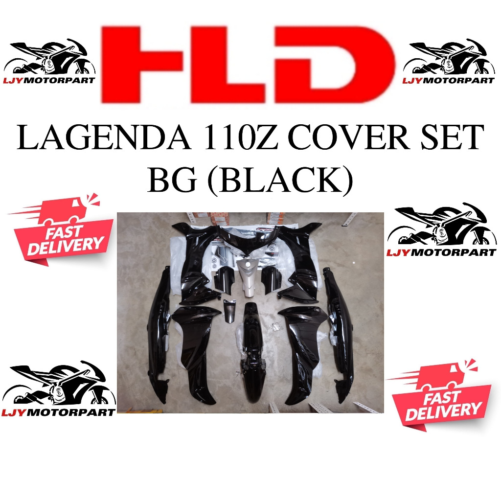 YAMAHA LAGENDA 110Z COVER SET KAVER SET HLD (12 PCS) | Shopee Philippines