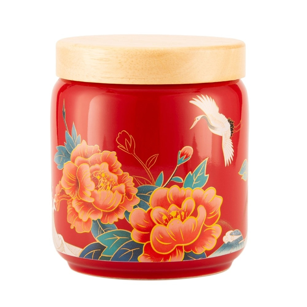 *CNY Color King Ceramic Drinkware Set OF 9 IMPERIAL PEONY SERIES Red ...